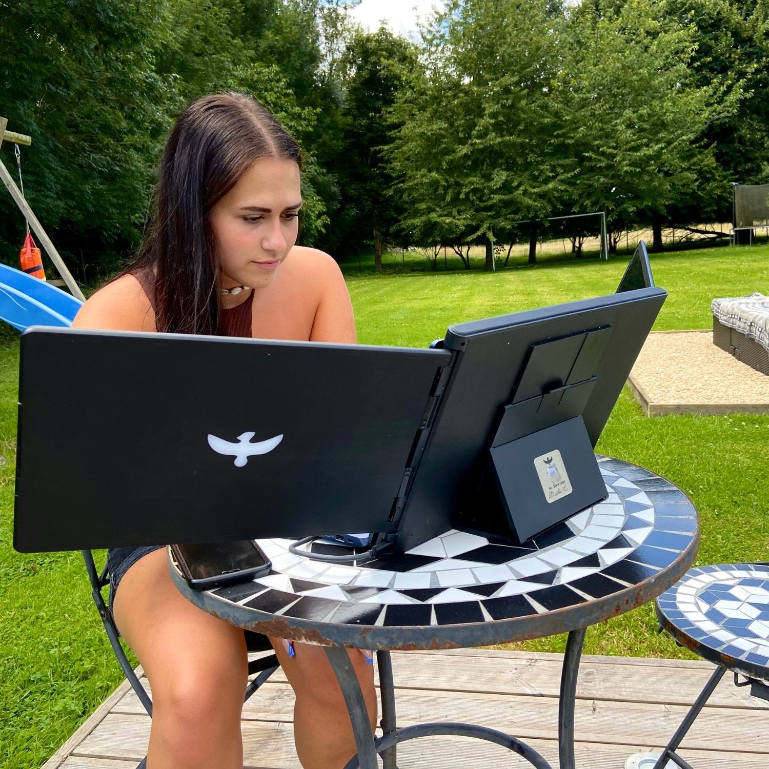 Summer Homeworking Tips: Boosting Productivity with Triple-Screen Solutions - The Portable Monitor